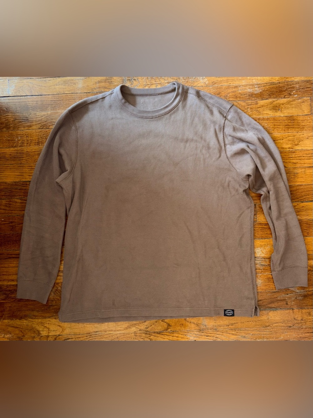 Filson Thermal Waffle Knit Long Sleeve Sweater Size Mens XXL